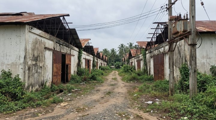 Kondisi bangunan sebelum pembongkaran